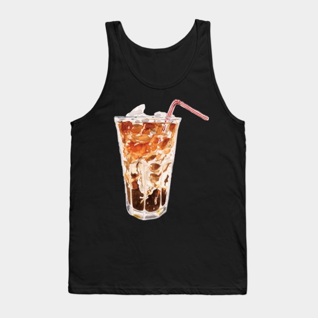 iced coffee Tank Top by carleemarkle